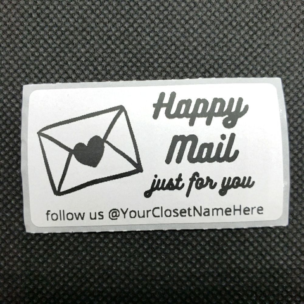 8/$20 40ct Customizable Stickers 2.25" x 1.25" White Labels